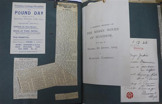 A quantity of mixed ephemera
